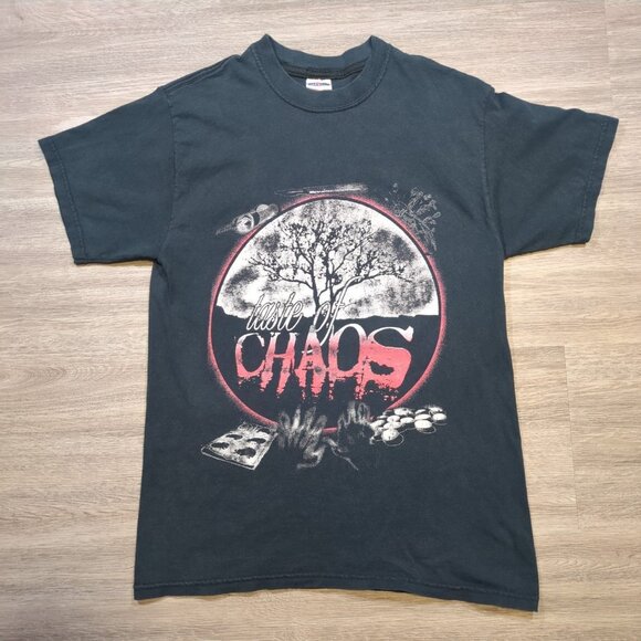 Vintage 2005 Taste Of Chaos Tour Festival T Shirt Small/Med Y2K Grunge Emo Metal - Picture 1 of 16